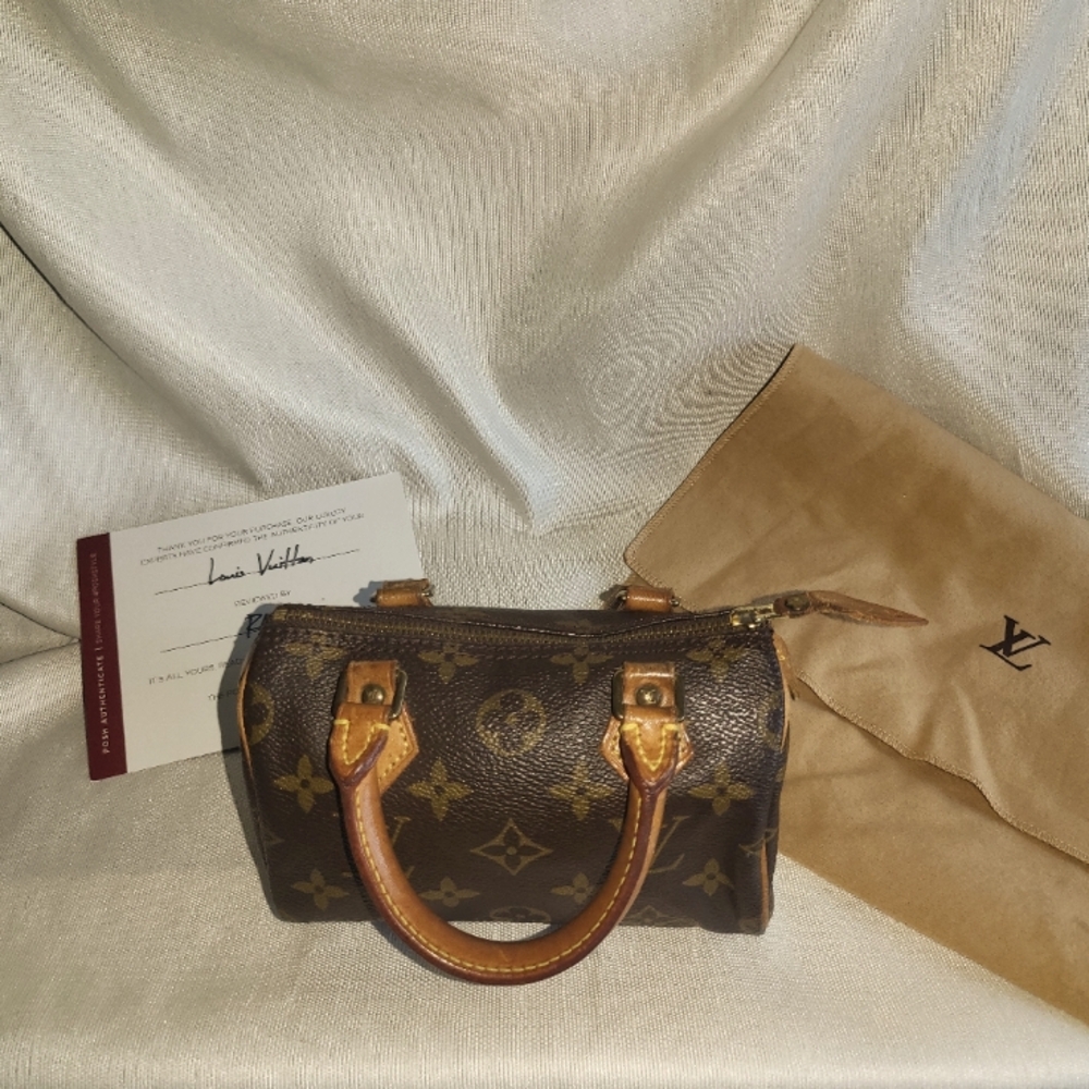 Louis Vuitton Monogram Speedy Mini
